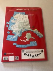 DELORME ATLAS GAZETTEER ALASKA DETAILED TOPOGRAPHIC MAPS 7TH EDITION – PAPERBACK