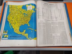 ⭐️⭐️⭐️⭐️⭐️ Vintage 1964 School and Library Atlas of the World – Fred W. Foster
