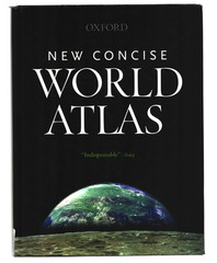 New Concise World Atlas 2009 HC Third Edition OXFORD
