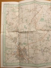 1986 Ordnance Survey Pathfinder Map SP 00/10 Cirencester (incl Fairford )