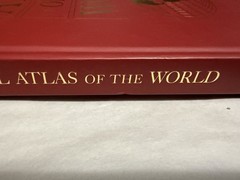 Pictorial Atlas of the World Vintage 1993 Collectible Hardcover CoffeeTable Book