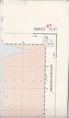 Ordnance Survey 1:25,000 First Series Map Sheet 31/37 (ST37) Mouth of the Severn