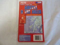 ARGYLL & THE ISLES RED BOOKS LEISURE & TOURIST MAP FOURTH EDITION
