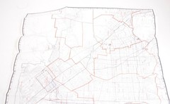 Street Map Thomas Bros. San Fernando Valley 1960s
