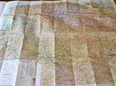 1972 Ordnance Survey One Inch Tourist Map Exmoor (incl Minehead & Barnstaple )
