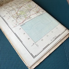 Vintage OS One Inch Map – Sheet 125 – Fakenham – 1954