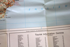 GEOGRAPHIA TOURING MAP, The West Country & South Wales, 1989