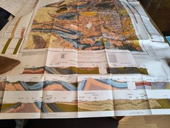 Geological survey map Bristol District OS Solid & Drift Edn Special sheet 1967