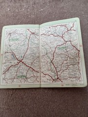 Vintage Daily Mail milestone motor maps number 5 out of 12