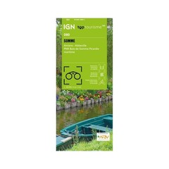 France Somme Amiens Abbeville Picardie – IGN TOP100 map D80 cycling driving