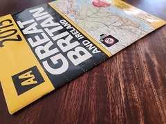 AA GREAT BRITAIN AND IRELAND ROAD MAP ATLAS 2015 Map