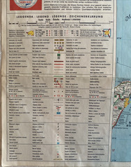 Vintage Esso Central Italy Road Map Italia Centro-Sud February 1966 Edition
