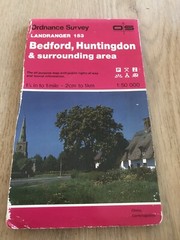 Ordnance Survey Map 153 – Bedford Huntington And Surrounding Area