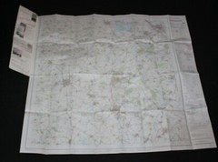 Ordnance Survey Landranger Map – Kettering & Corby, Sheet 141 – 1987