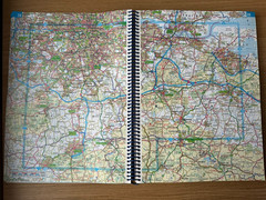 Philip’s Road Atlas Britain and Ireland 2007 A4, Philip’s Maps, Good Condition,