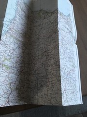 Vintage Ordnance Survey One Inch Cloth Map Sheet 174 Bude