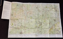 Bartholomew 1:100,000 National Map – Oxford, Sheet 14 – 1986