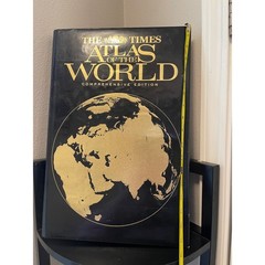 The Times Atlas of the World Comprehensive Edition Book OS Black Gold Good Large