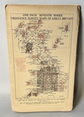 Ordnance Survey One Inch Map – Brecon – Sheet 141 – 1962