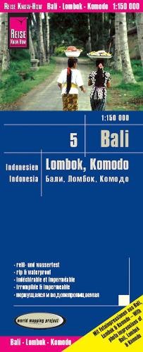 Indonesia 5 Bali / Lombok / Komodo (1:150.000) (Map) (UK IMPORT)