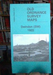MAP OF Swindon (SW) 1922 Wiltshire Sheet 15.07 NEW 9781787215023
