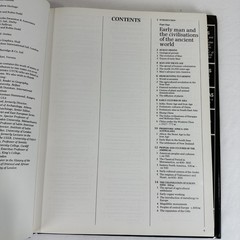 Vintage Times Concise Atlas Of World History Barraclough Hammond Hardcover Maps