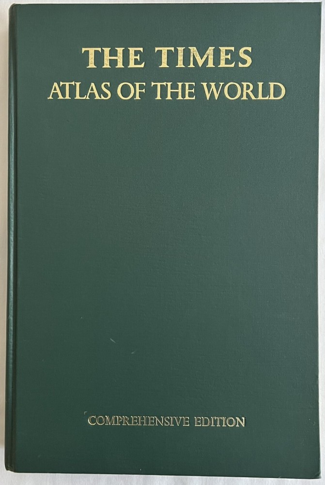 REDUCED! The Times Atlas of the World – Comprehensive Edition, 1968 2nd Edition