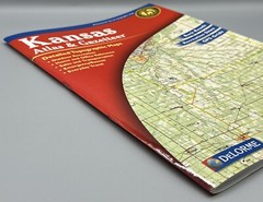 DeLorme First Edition 15.5” Kansas Atlas & Gazetteer – Preowned