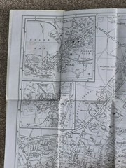 Geographia Detailed Street Map & Street Index Bournemouth & Poole c1968