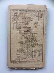 Vintage Ordnance Survey Cloth Map No.163 Barnstaple