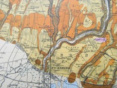 VINTAGE GEOLOGICAL MAP PICKERING N YORKSHIRE SHEET 53 GEOLOGICAL SURVEY 1960