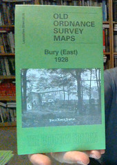 MAP OF Bury (East) 1928 Lancashire Sheet 88.06 by Nigel Jepson