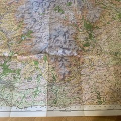 Ordnance Survey 1967 Dartmoor One Inch Tourist Map OS