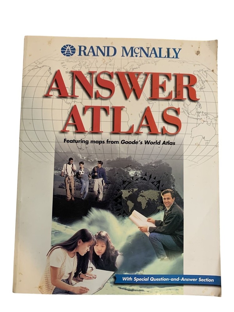 Rand McNally Answer Atlas PB Goode’s World Atlas Maps Students