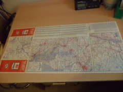4 OLD VINTAGE AMERICAN CANADIAN FOLDING PAPER ROAD MAPS MOBILOIL GULF SHELL