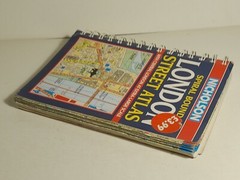 Stradario London – Nicholson Spiral Bound – Street Atlas – Central London 1994