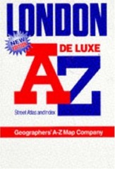 A. to Z. Atlas of London: 1m-3″ (London Street Atlases) By Geographers’ A-Z Map