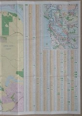 Rand McNally Local Map: Oakland/Berkeley, Richmond, California (2004).