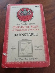Barnstaple Ordnance Survey 163 / 1946