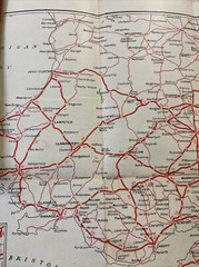 GEOGRAPHIA ATLAS LONDON AND WEAT OF ENGLAND SOUTH WALES VINTAGE MAPS