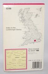 Ordnance Survey Landranger Map – Aldershot & Guildford, Sheet 186 – 1984