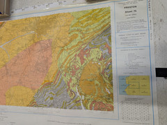 Geological Survey Map of Great Britain: Preston Solid Edition
