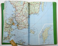 European Road Maps Lavanchy Transports Voyages City Road Atlas Hallwag AG 1982