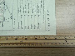 Ordnance Survey Map Sheet NT 15 NE 1962 Midlothian Peeblesshire Carlops 6 Inch
