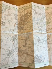1988 Ordnance Survey Pathfinder Map 1136 SU 49/59 Abingdon (incl Dorchester )