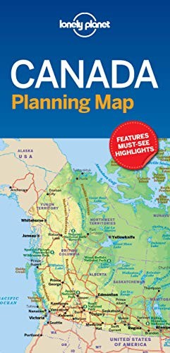 Lonely Planet Canada Planning Map – Lonely Planet