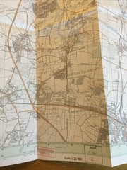 1988 Ordnance Survey Pathfinder Map 1136 SU 49/59 Abingdon (incl Dorchester )