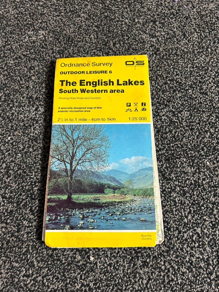 Outdoor Leisure Maps: Sheet 6: English Lakes – South Western Area by Ordnance Su