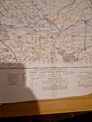 Ordnance Survey Map Of Great Britian – SPALDING – 1965 – 1/63360