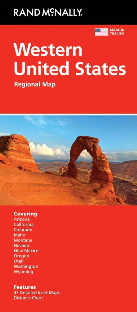 Rand McNally Folded Map: Western United States Multicolor